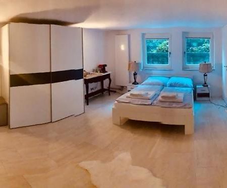 Souterrain Zimmer Mit Separatem Eingang Und Bad Düsseldorf Exterior foto